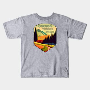 Oregon Timber Trail Colors Kids T-Shirt